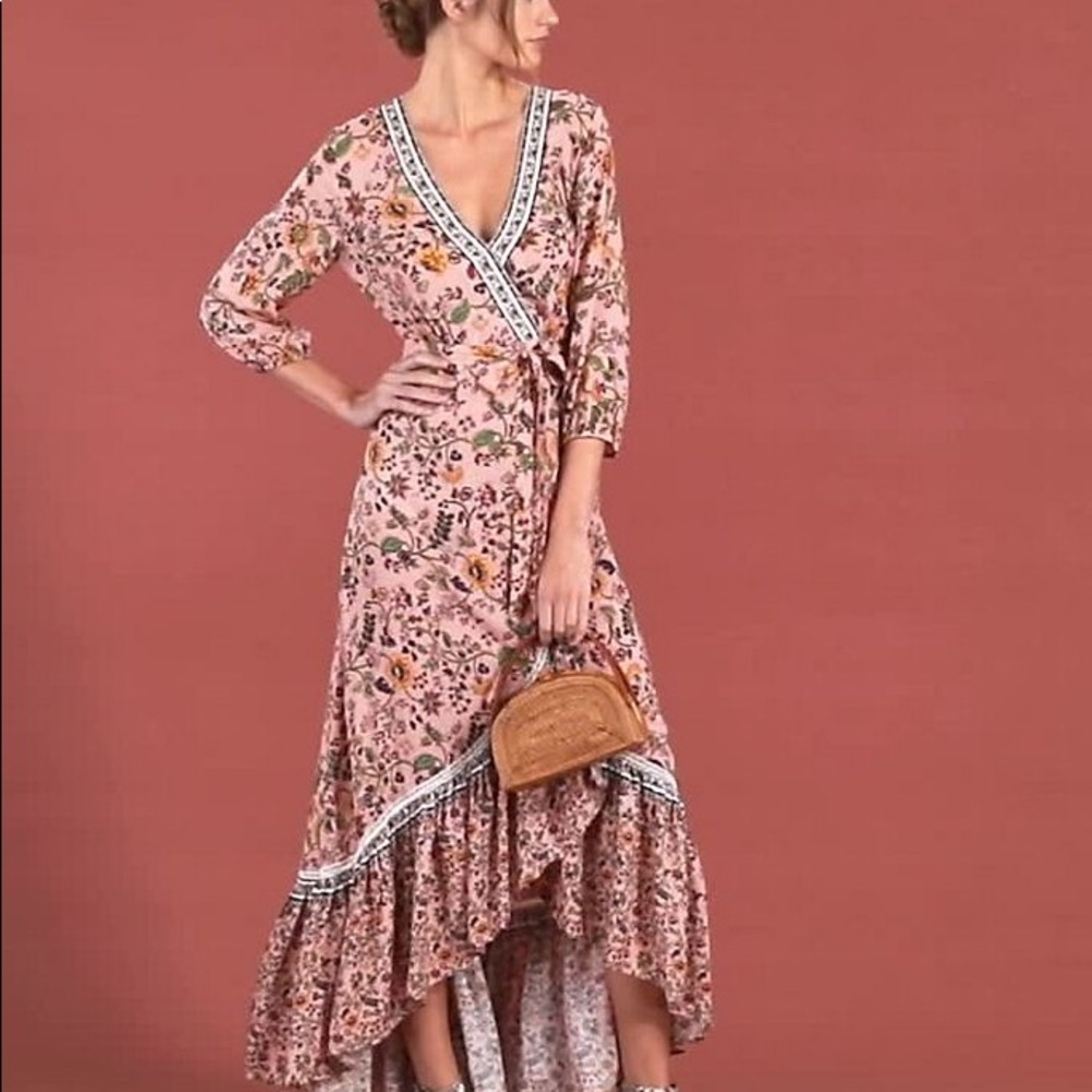 Farm Rio size small wrap dress